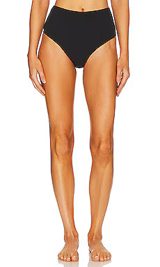 fleur du mal High Waist Bottom in Black from Revolve.com | Revolve Clothing (Global)