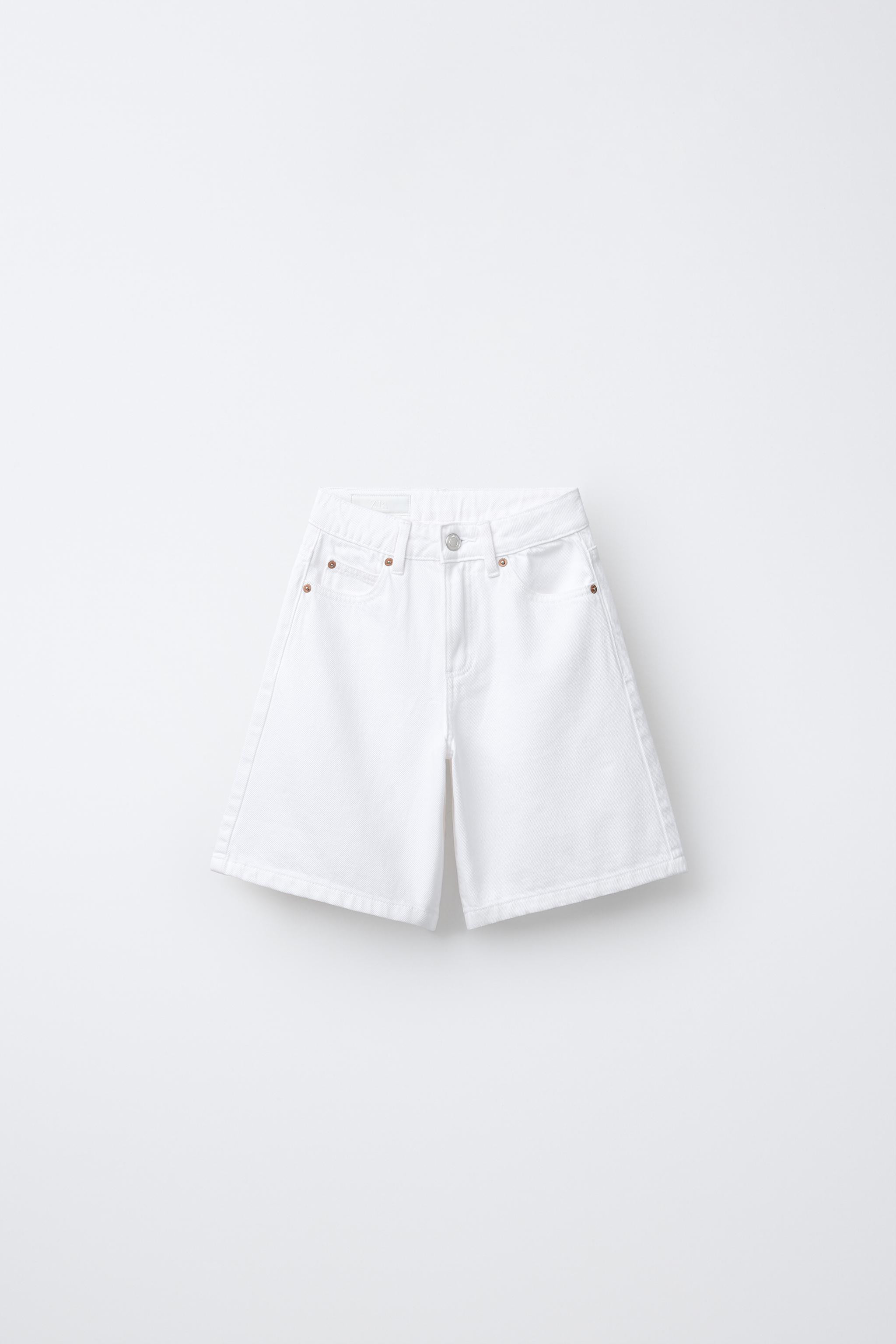 LONG DENIM SHORTS | Zara Canada