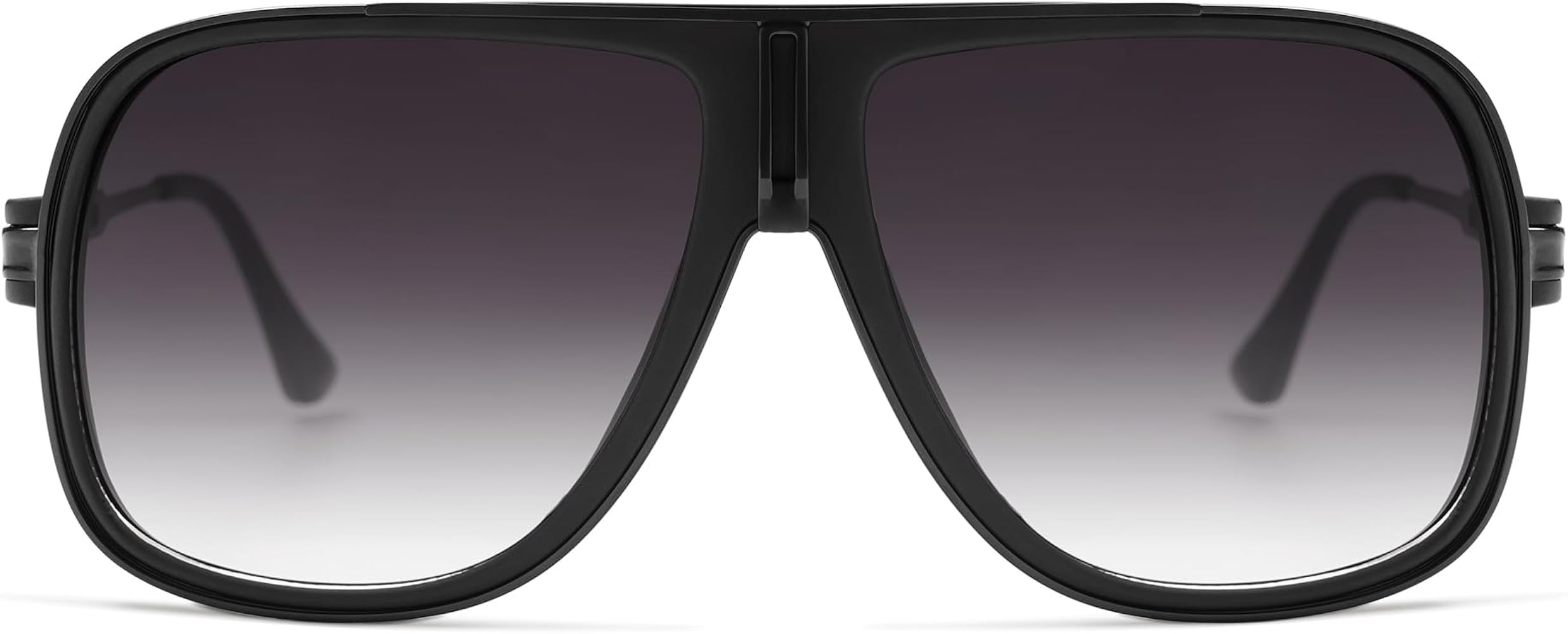Retro Aviator Sunglasses for Women Men Oversized 70s 90s Square Womens Mens Sunnies AP3683 | Amazon (US)