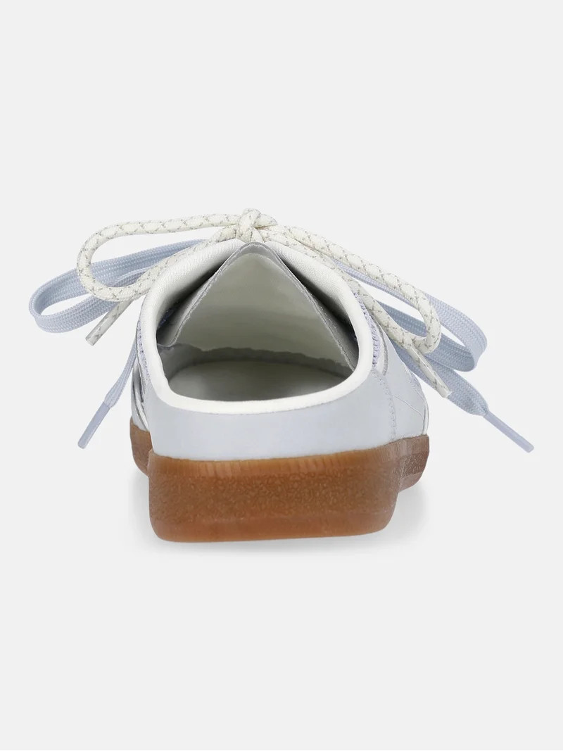 Time and Tru Women's Lace Up Mesh Mule Sneakers | Walmart (US)