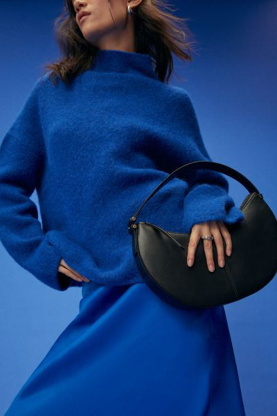 Kleine ronde lederen handtas | H&M (DE, AT, CH, NL, FI)
