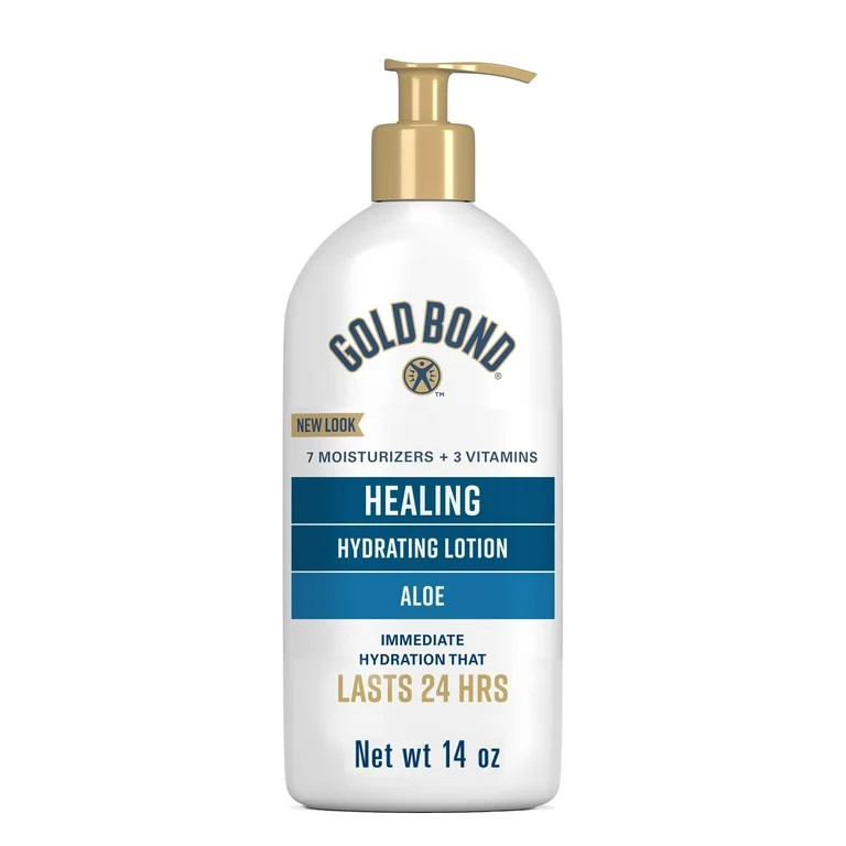 Gold Bond Healing Hydrating Hand Moisturizer, Face Cream, and Body Lotion for Dry to Extra Dry Sk... | Walmart (US)