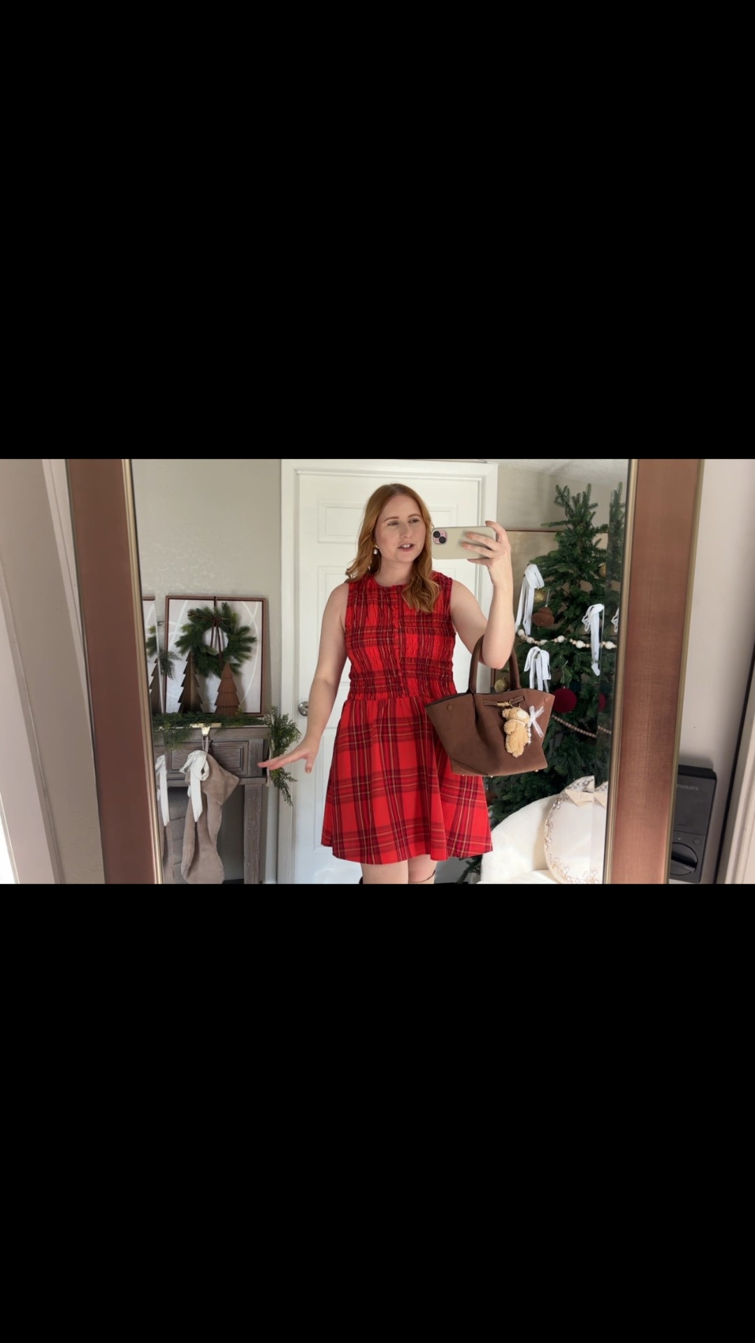 Target plaid mini dress size medium 

#LTKootd #LTKMidsize #LTKHoliday