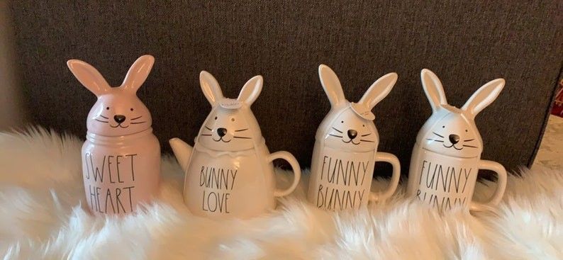 Bunny Teapot Mugs | Etsy (US)