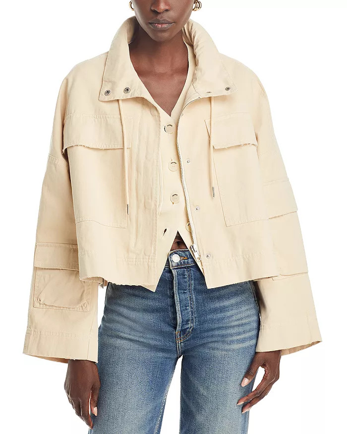 Cropped Utility Jacket - 100% Exclusive | Bloomingdale's (US)
