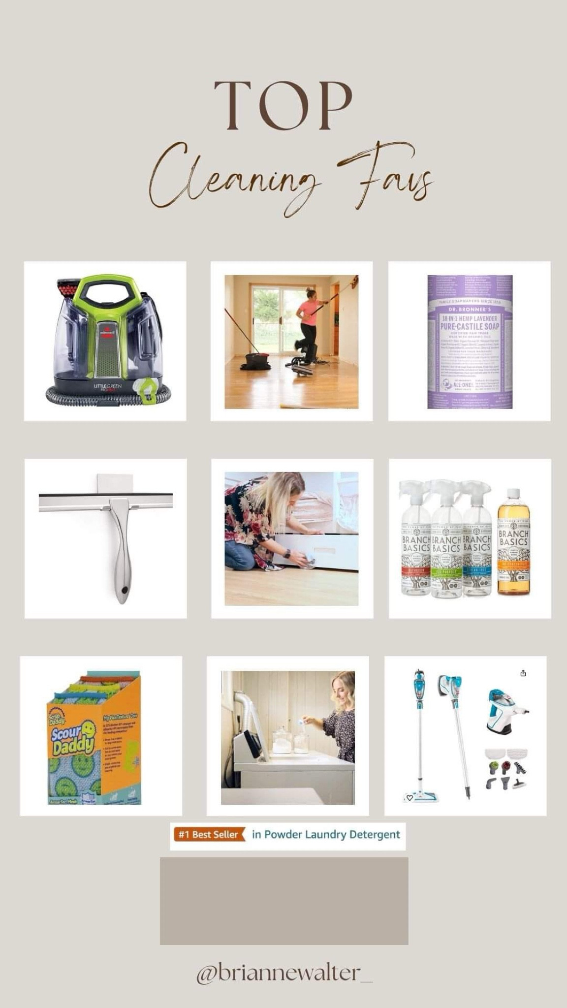 TOP NON TOXIC CLEANING FAVS, Tools & GADGETS! Bissel, Dyson, scrub daddy, branch basics, Molly suds, mop, vacuum, carpet cleaner 

#LTKSaleAlert #LTKFamily #LTKHome