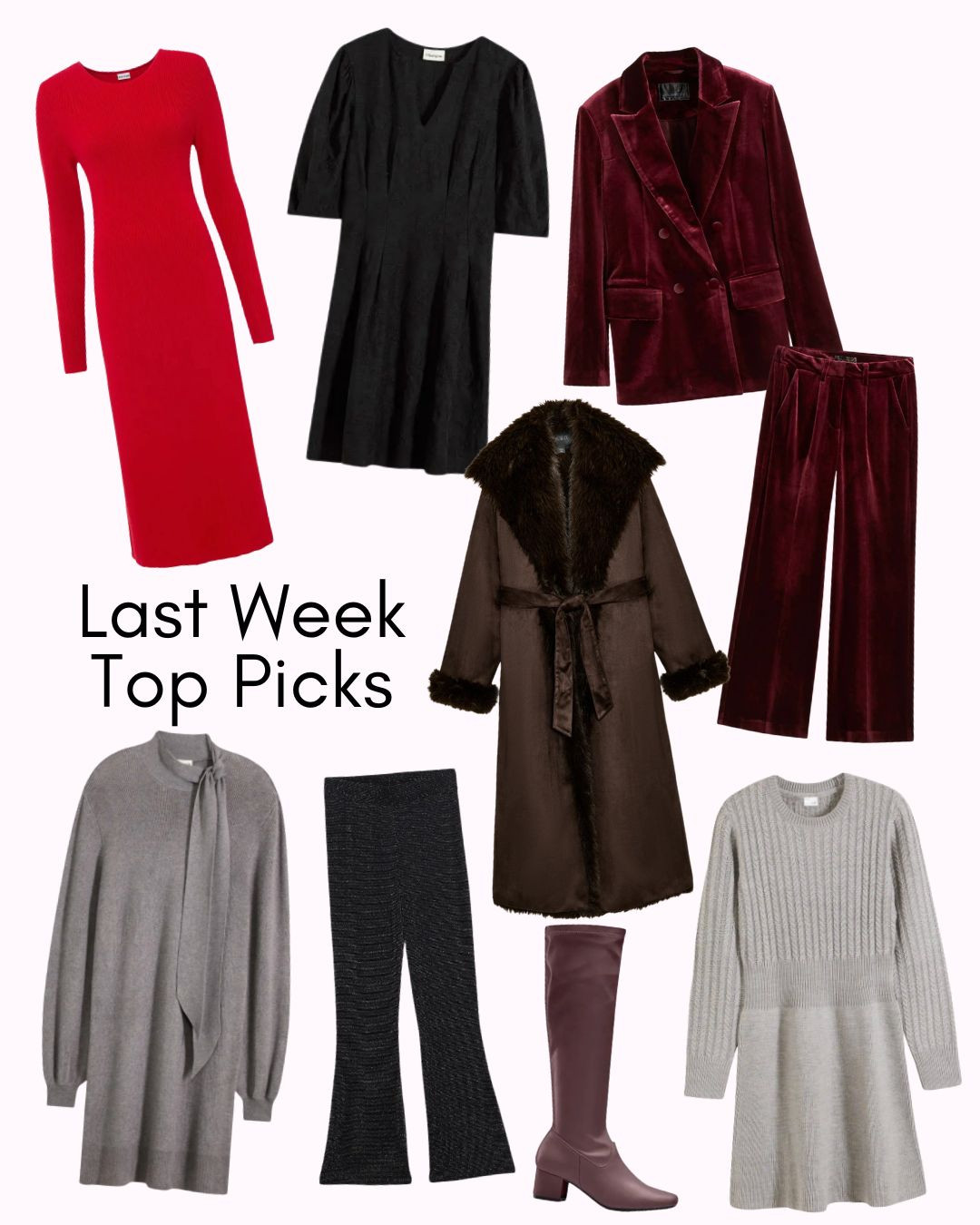 Last Week - Top Picks 

 

#LTKdeutschland #LTKwinter #LTKstyletip