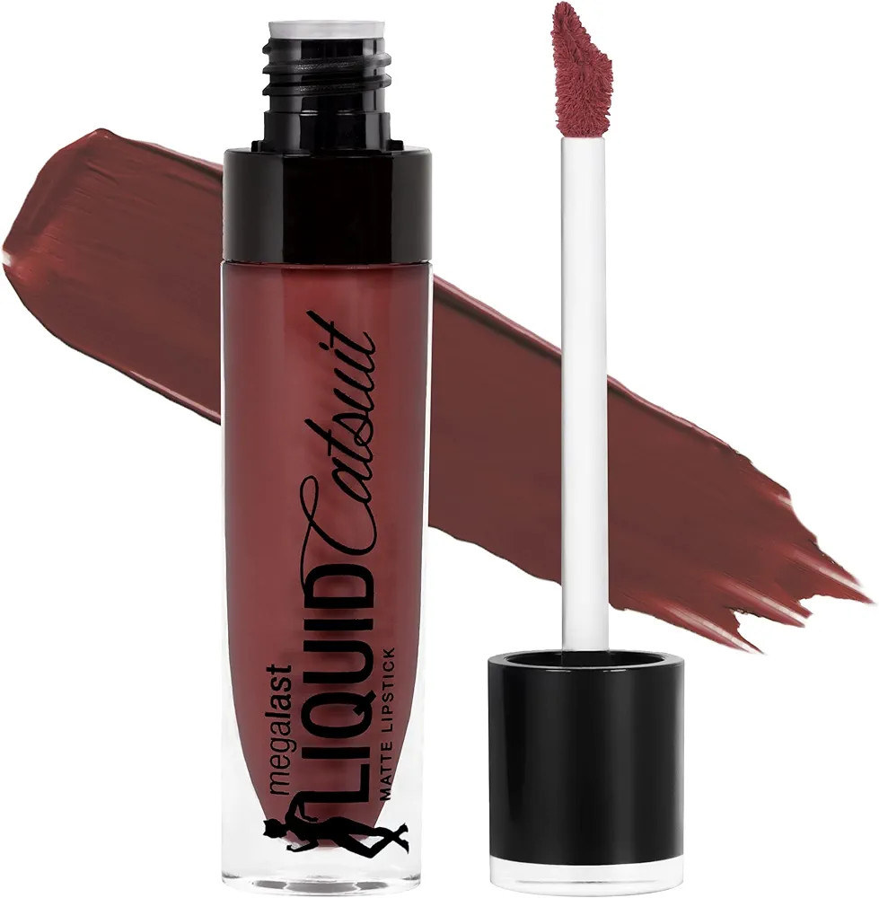 Amazon.com: wet n wild Megalast Catsuit Matte Liquid Lipstick, Red Give Me Mocha | Lip Color Make... | Amazon (US)
