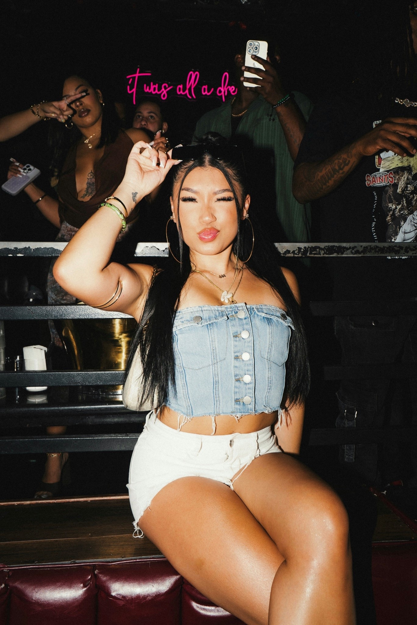 feels like summer ‘16

going out outfit, club outfit, nightlife, denim outfit, denim corset, summer outfit inspo