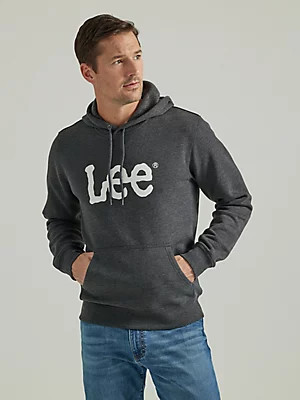 Men's Original Twitch Graphic Hoodie in Jet Black | Lee Jeans