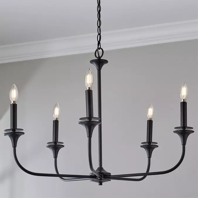 Mayhue Chandelier - 5 Light | Shades of Light