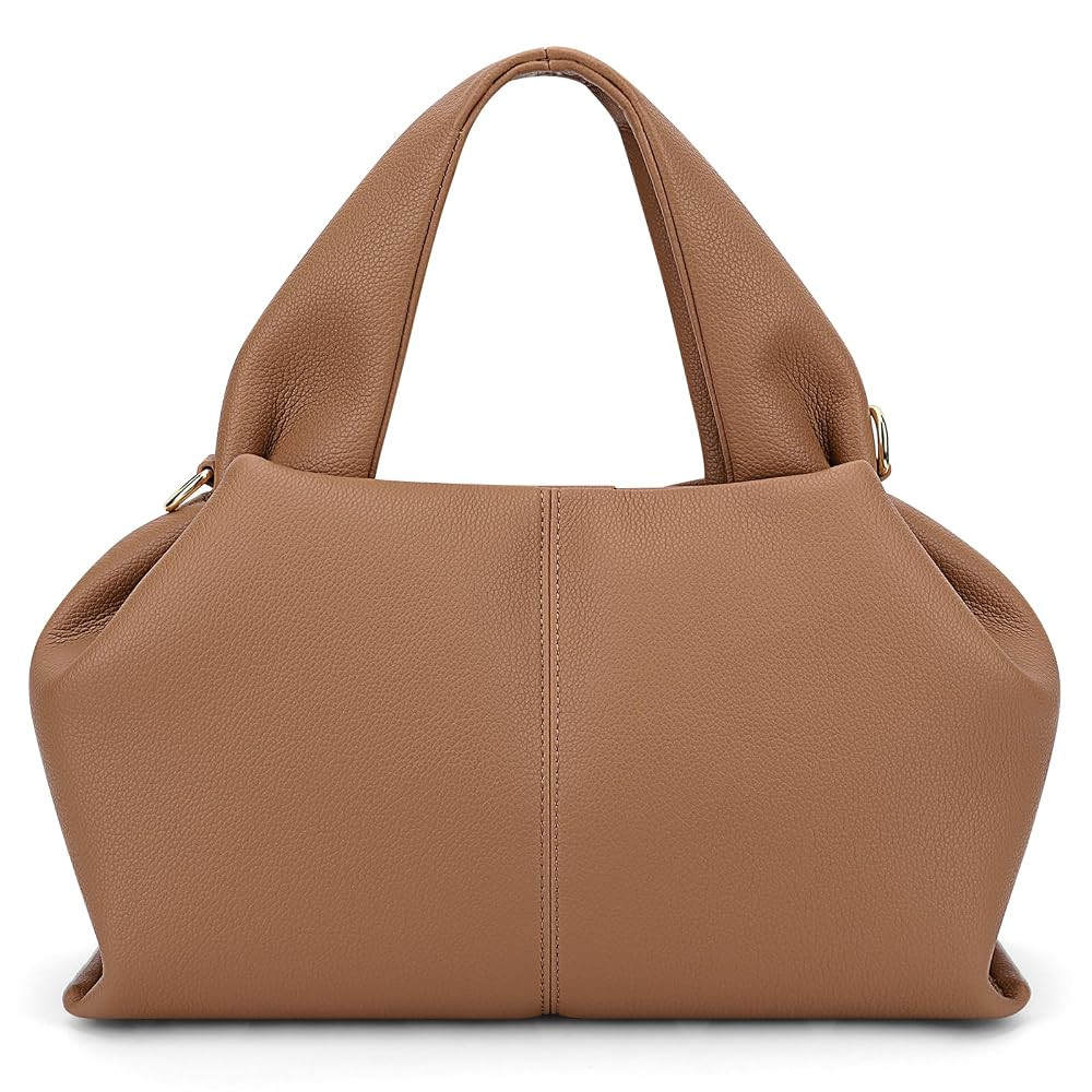 ACUYE Leather Tote Bag Crossbody Purse for Women Y2K Hobo Handbag Dumpling Cloud Bag Fall Shoulde... | Amazon (UK)