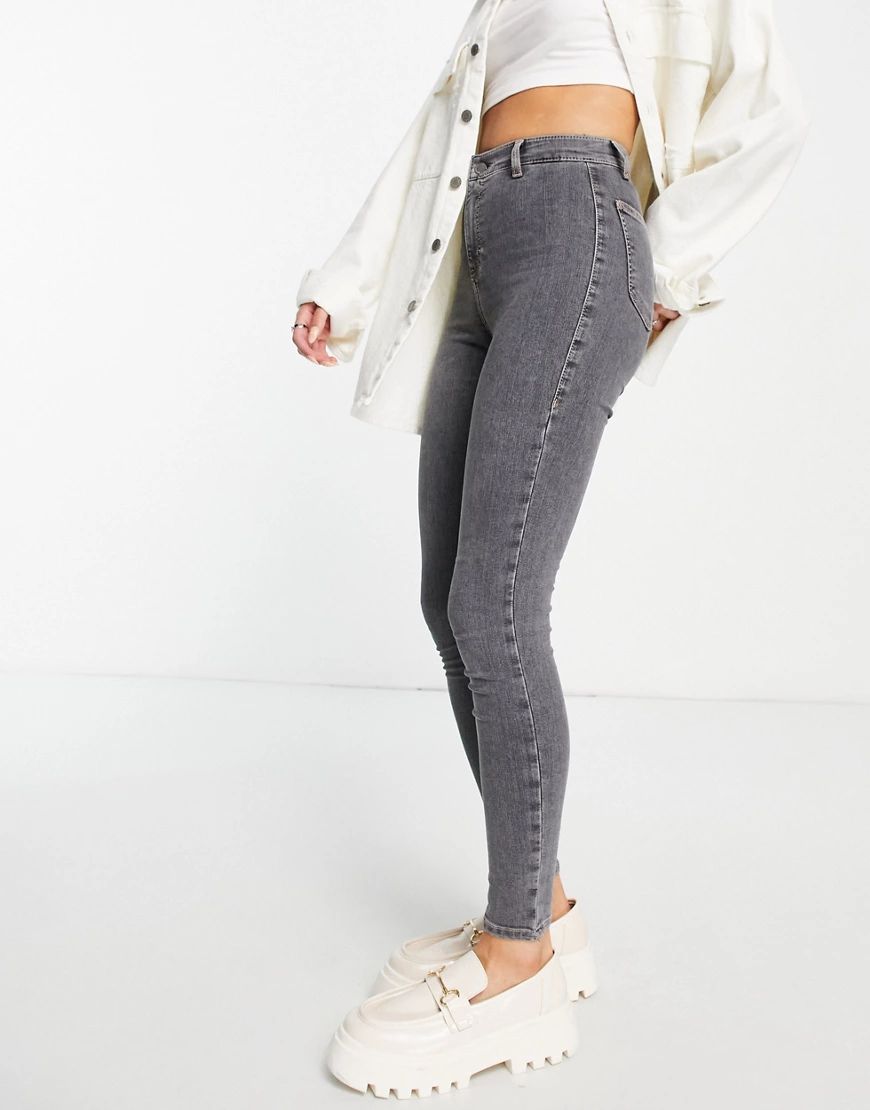 Topsho Joni skinny jeans in grey | ASOS (Global)
