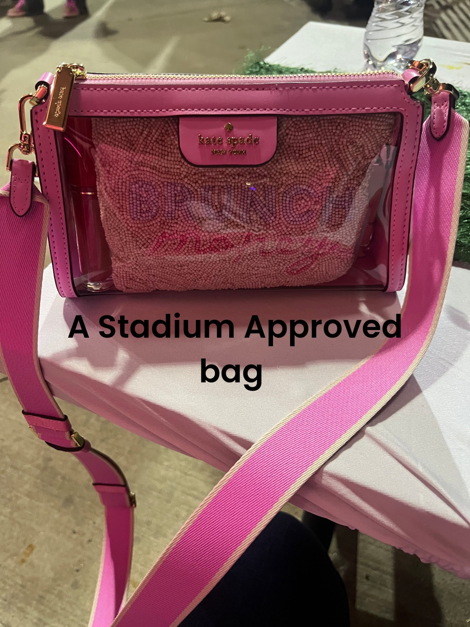 The prettiest stadium approved bag 

#LTKStyleTip #LTKItBag #LTKFindsUnder100