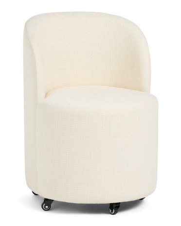 21x31 Curved Upholstered Dining Chair | TJ Maxx