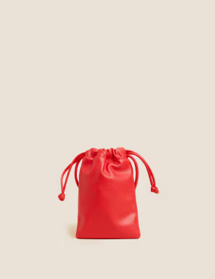 Faux Leather Phone Bag | M&S Collection | M&S | Marks & Spencer (UK)