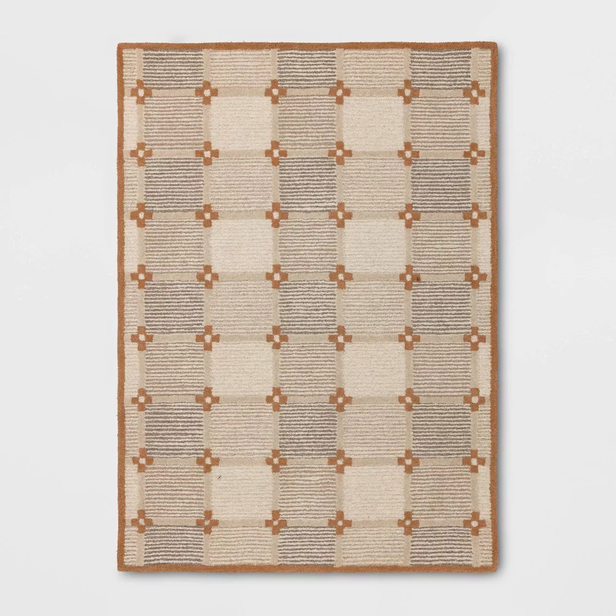 5'x7' Wool Handtufted Area Rug Tan - Threshold™ | Target