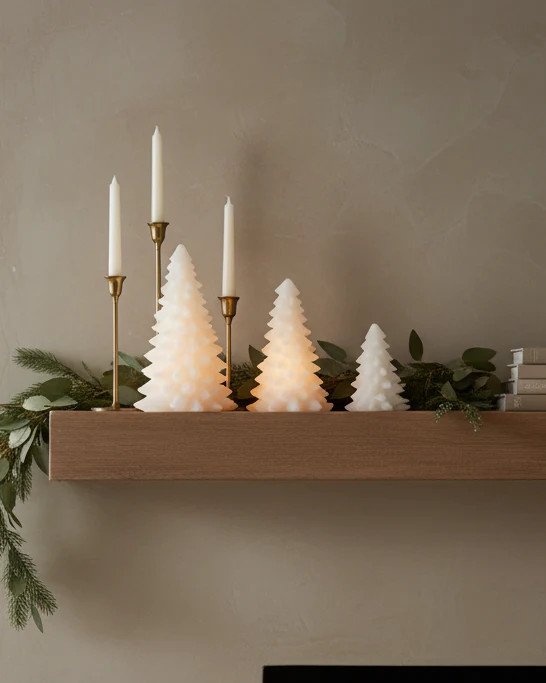 LED Wax Christmas Tree | MJHome