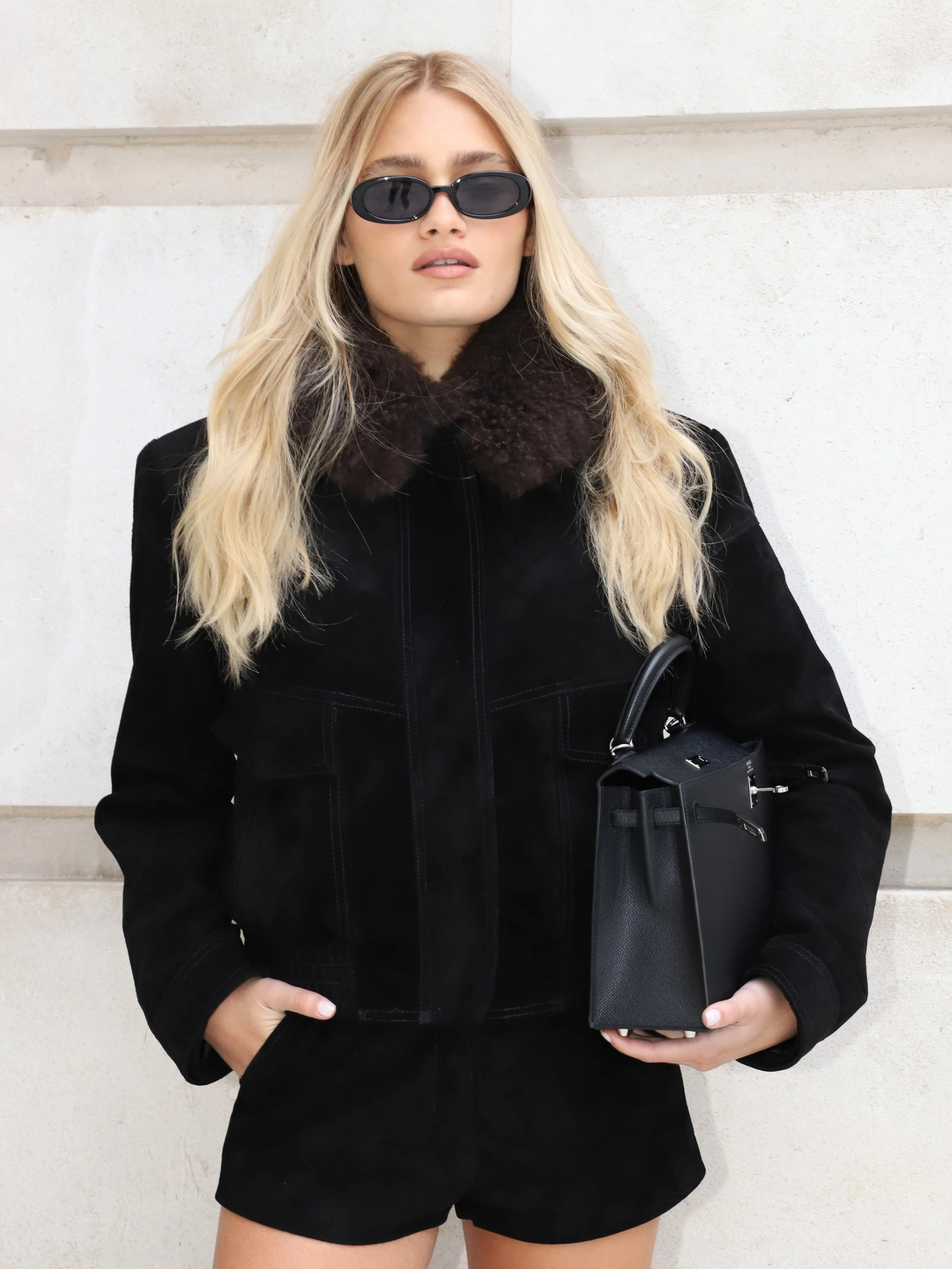 The Aubrey Suede Jacket | L.CUPPINI