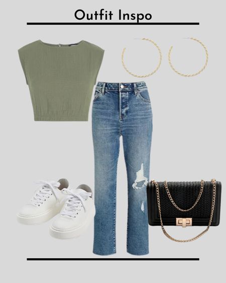 Check out this outfit inspiration 

Summer fashion, date night outfit, vacation outfit, resort wear, resort fashion, spring fashion, jeans, denim, shoes, purse, gold earrings, travel outfit 

#LTKtravel #LTKstyletip #LTKeurope
