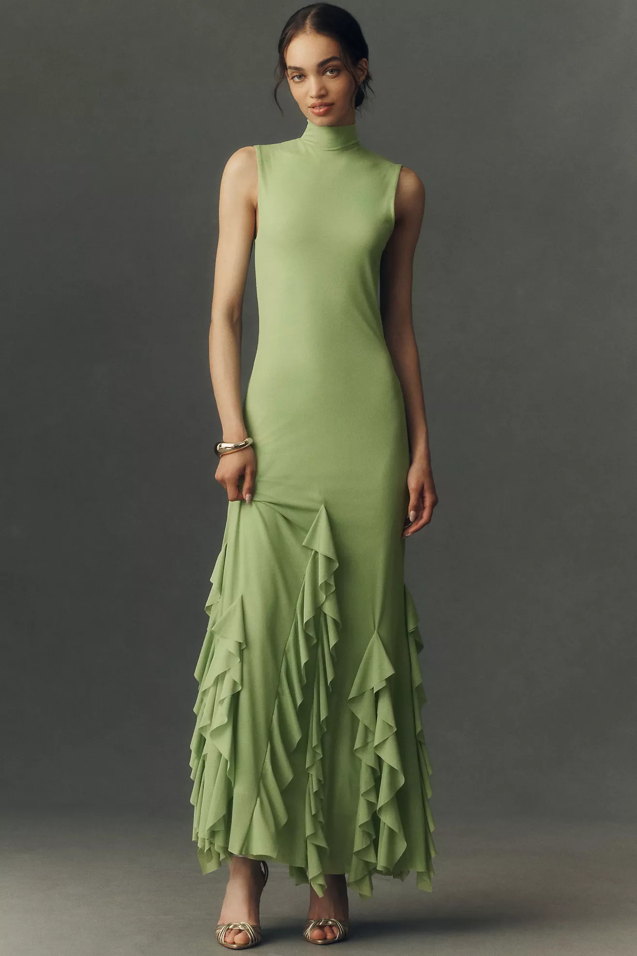 Especia High-Neck Tendral Maxi Dress | Anthropologie (US)