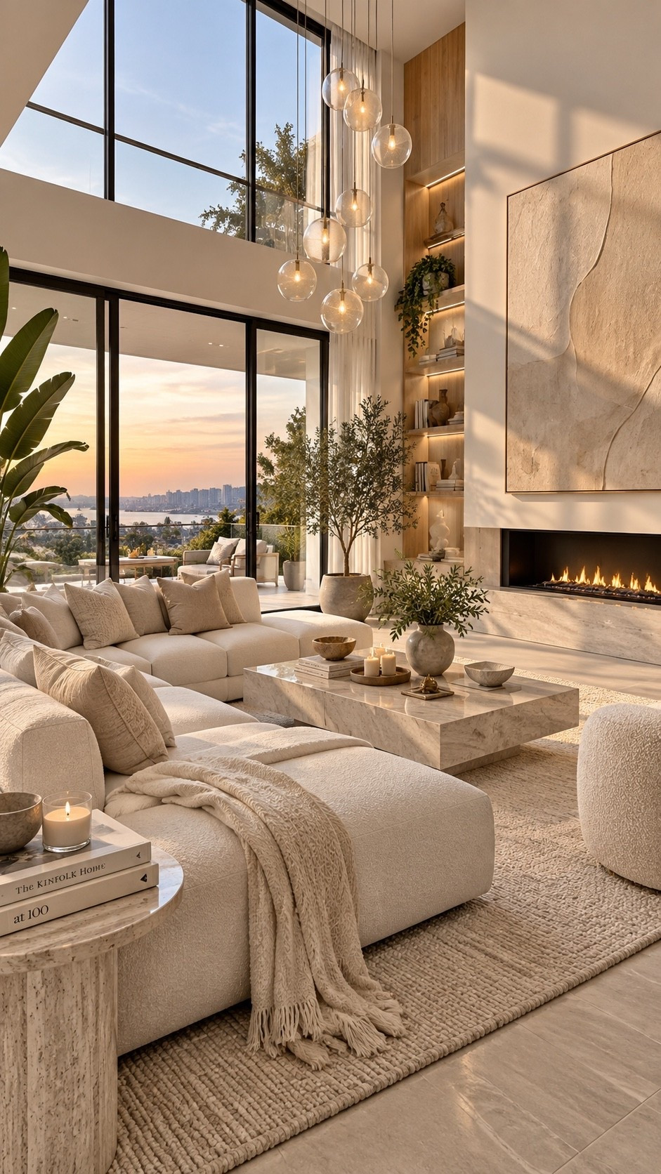 Shop This Room ✨ Shop the full look through my LTK — all products and similar finds are linked below. Create an elevated luxury living room with soft cream seating, warm neutral textures, a statement marble fireplace and dramatic floor-to-ceiling windows. Cozy layered textiles, sculptural furniture and natural accents bring a sophisticated organic-modern feel to this bright, high-end space.

#LivingRoom #LivingRoomIdeas #LivingRoomInspo #LivingRoomDecor #LuxuryLivingRoom #ModernLivingRoom #CozyLivingRoom #InteriorDesign #InteriorInspo #HomeDecor #HomeInspo #LuxuryInteriors #LuxuryHome #DreamHome #ModernLuxury #OrganicModern #OrganicModernStyle #WarmNeutralDecor #NeutralInteriors #NeutralHome #QuietLuxury #ModernHome #HomeStyling #DesignerInspired #InteriorStyling #DecorInspo #LuxuryDecor #HomeDesign #LTKHome #LTKFinds #ShopLTK #LTKStyleTip #HomeFinds #AmazonHome #2026Interiors #InteriorTrends2026 #DreamLivingRoom