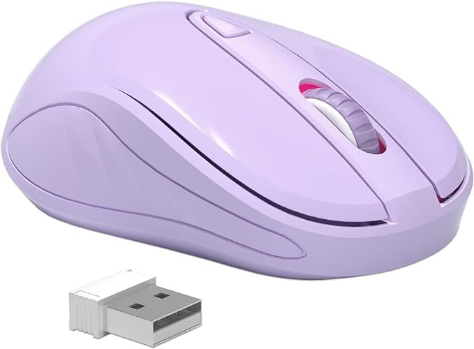 OKIMO Wireless Mouse for Laptop Computer Mouse with USB Receiver 2.4GHz Optical Tracking Computer... | Amazon (US)