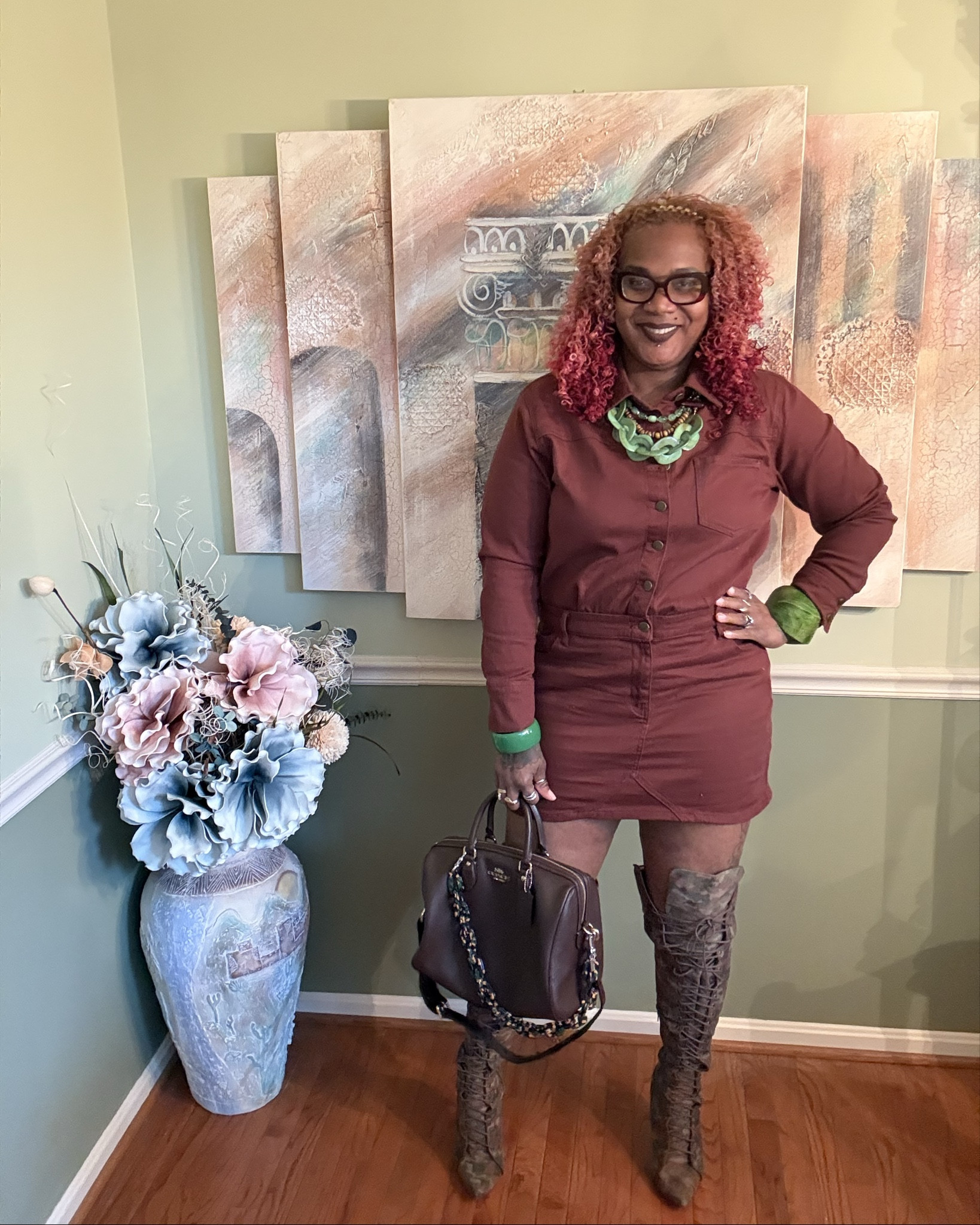 Sipping and stepping, both with purpose. Happy Tuesday!!

#LTKMothersDay #LTKootd #LTKmomlife