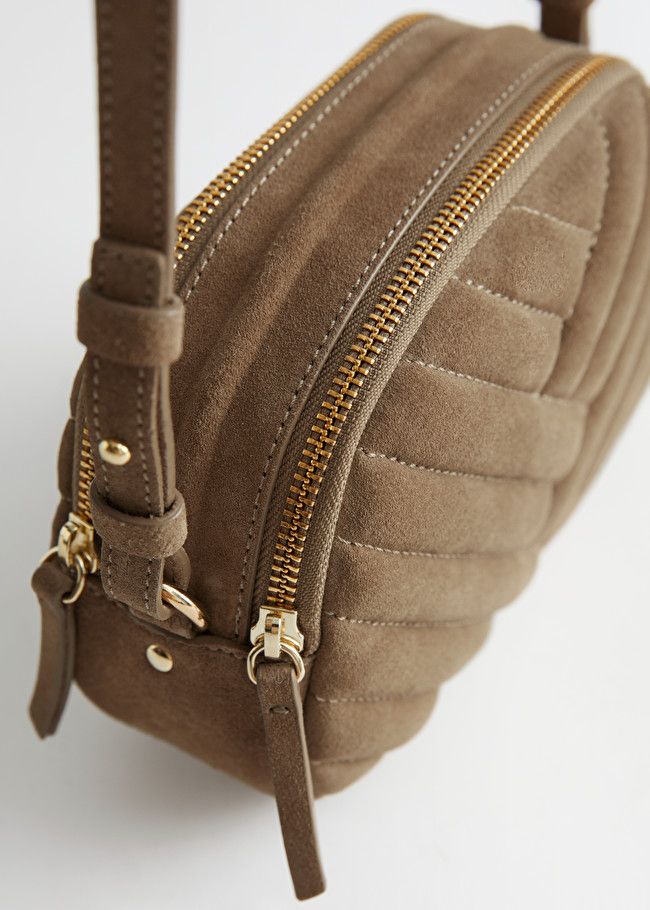 Padded Suede Crossbody Bag | & Other Stories (EU + UK)