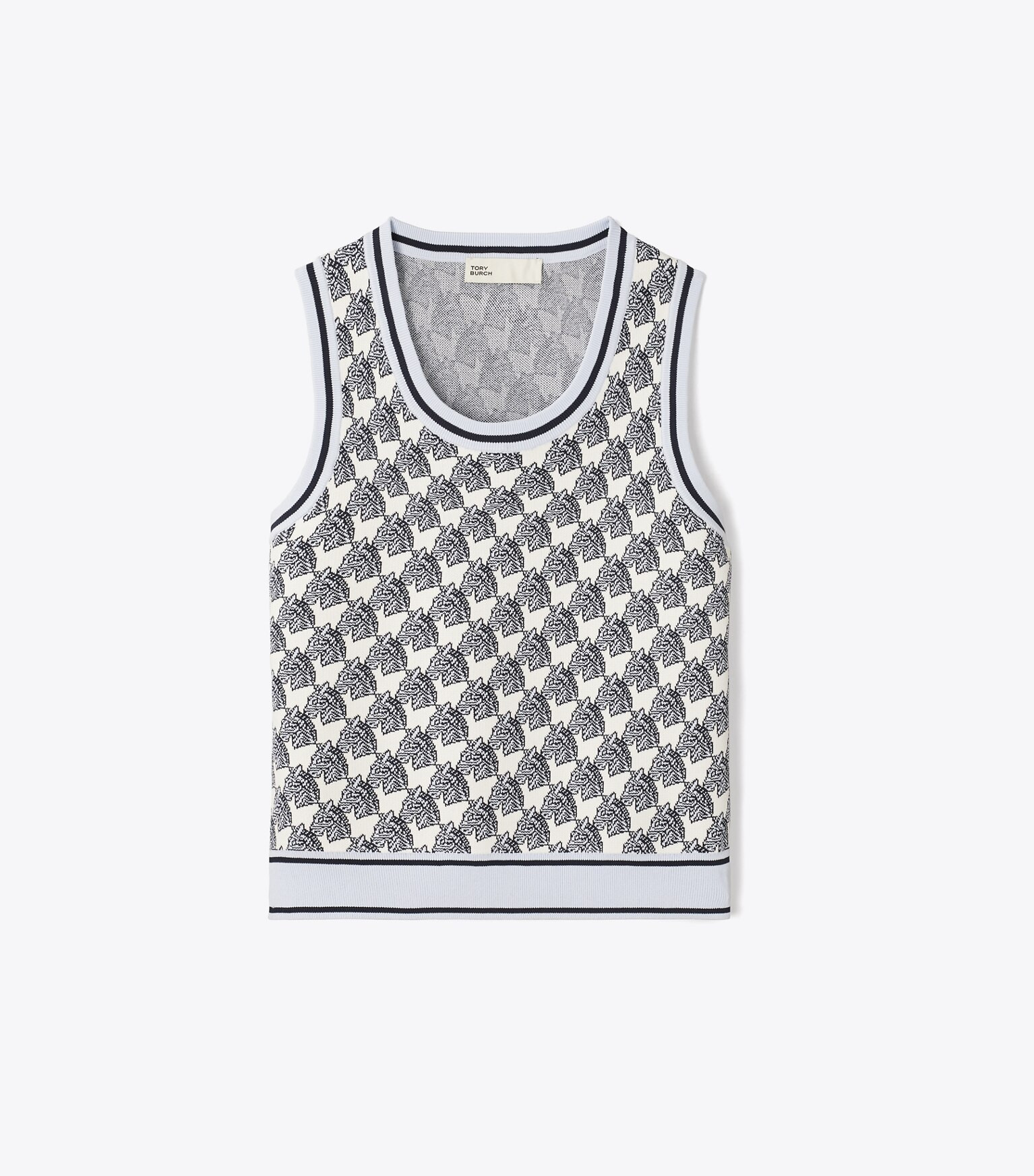 VISCOSE JACQUARD TANK | Tory Burch (US)
