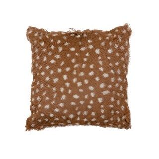 Goat Fur Cushion - On Sale - Overstock - 35192357 | Bed Bath & Beyond