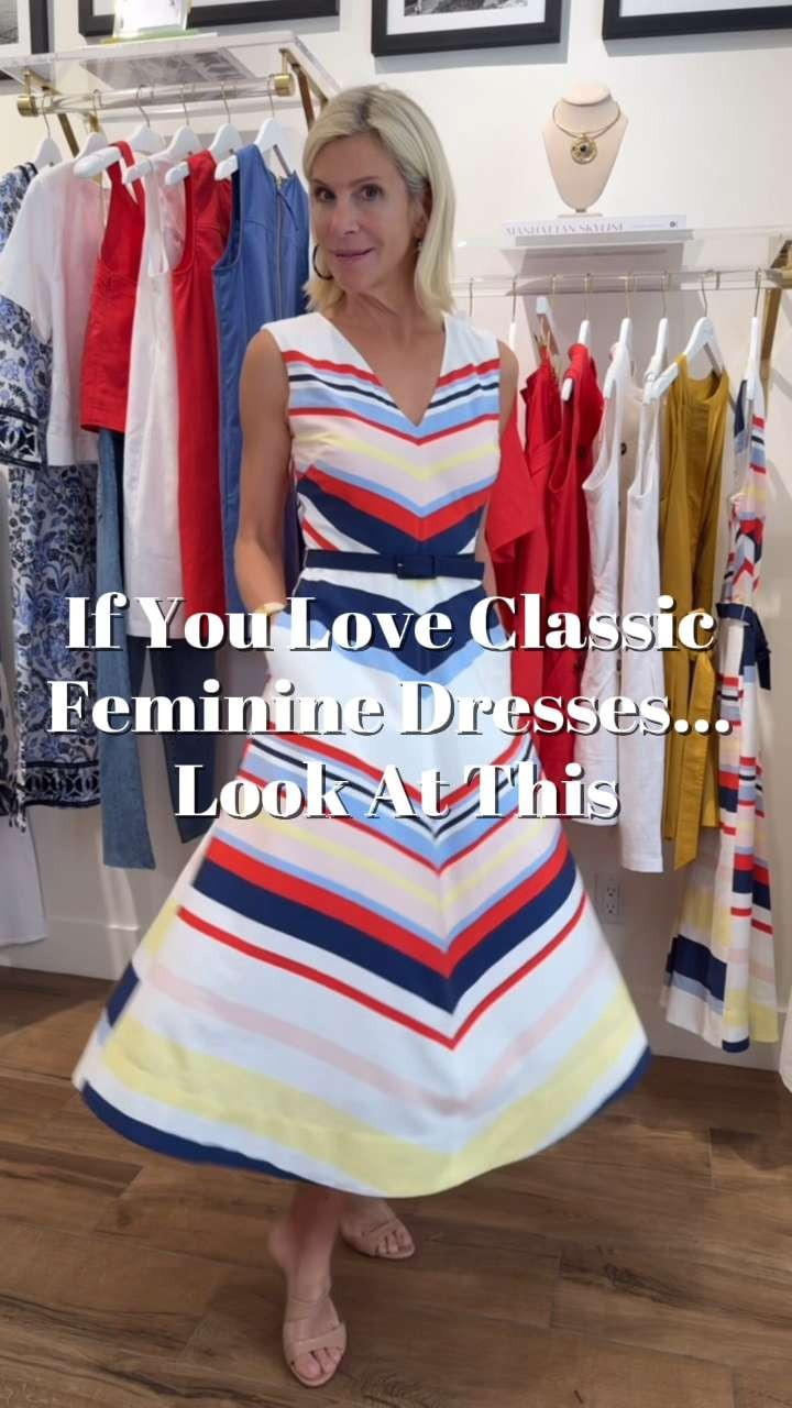 If you love classic feminine dresses… look at this.

The second I put this Cartolina dress on, I felt instantly polished and pulled together. The shape is so flattering, the stripes feel timeless, and it has that elegant “where did you get that?” look without feeling overdone. 

 #LTKdayinmylife #LTKootd