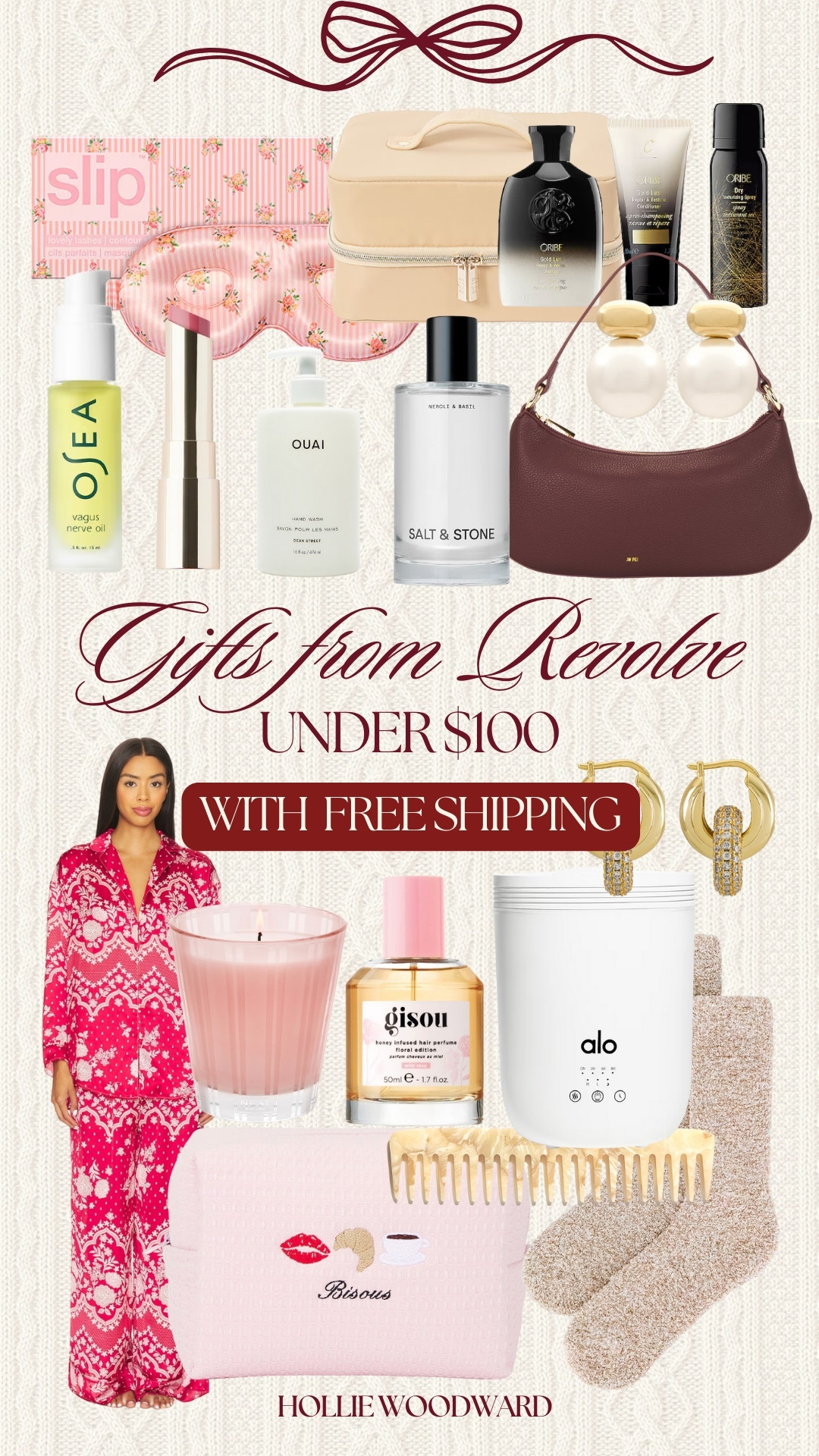 easy gift ideas for her from revolve under $100! + free shipping 🎁 

 #LTKGiftGuide #LTKHoliday #LTKBeauty