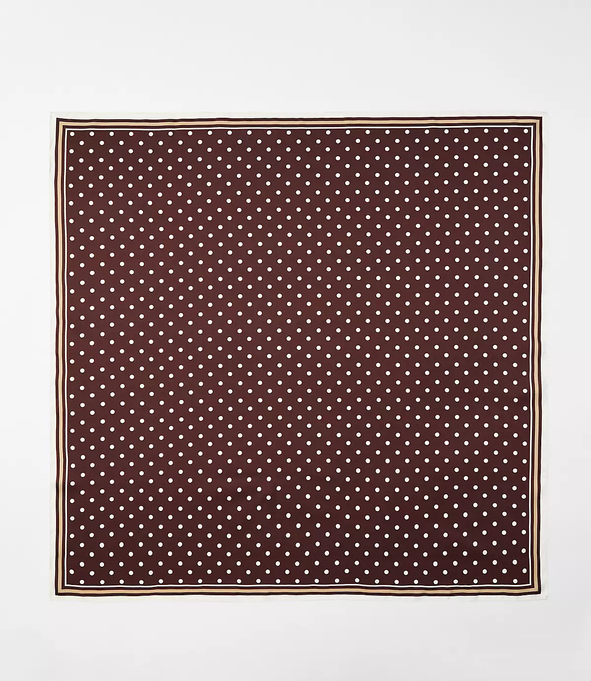 Dotted Square Scarf | LOFT
