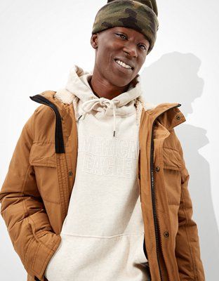 AE Sherpa Lined Parka | American Eagle Outfitters (US & CA)