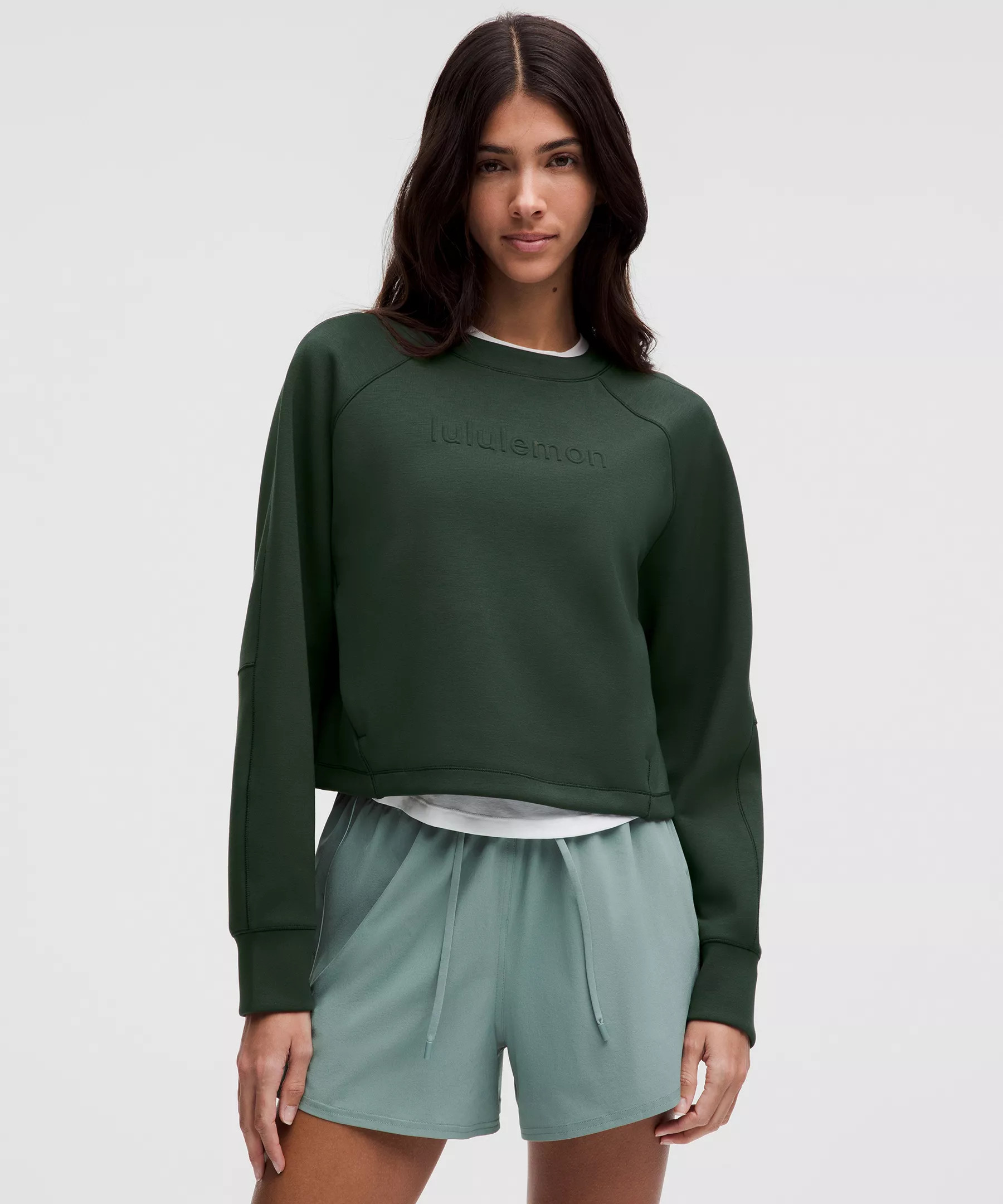 Smooth Spacer Cropped Pullover *Graphic | Women's Hoodies & Sweatshirts | lululemon | Lululemon (US)