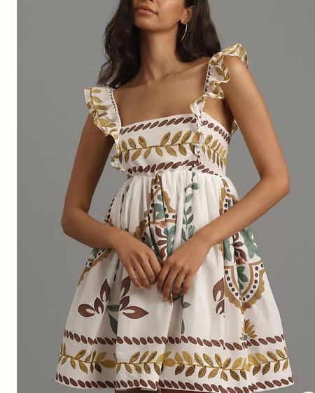 New! Anthropologie! Love this! Vacation dress, summer dress 

#LTKSeasonal