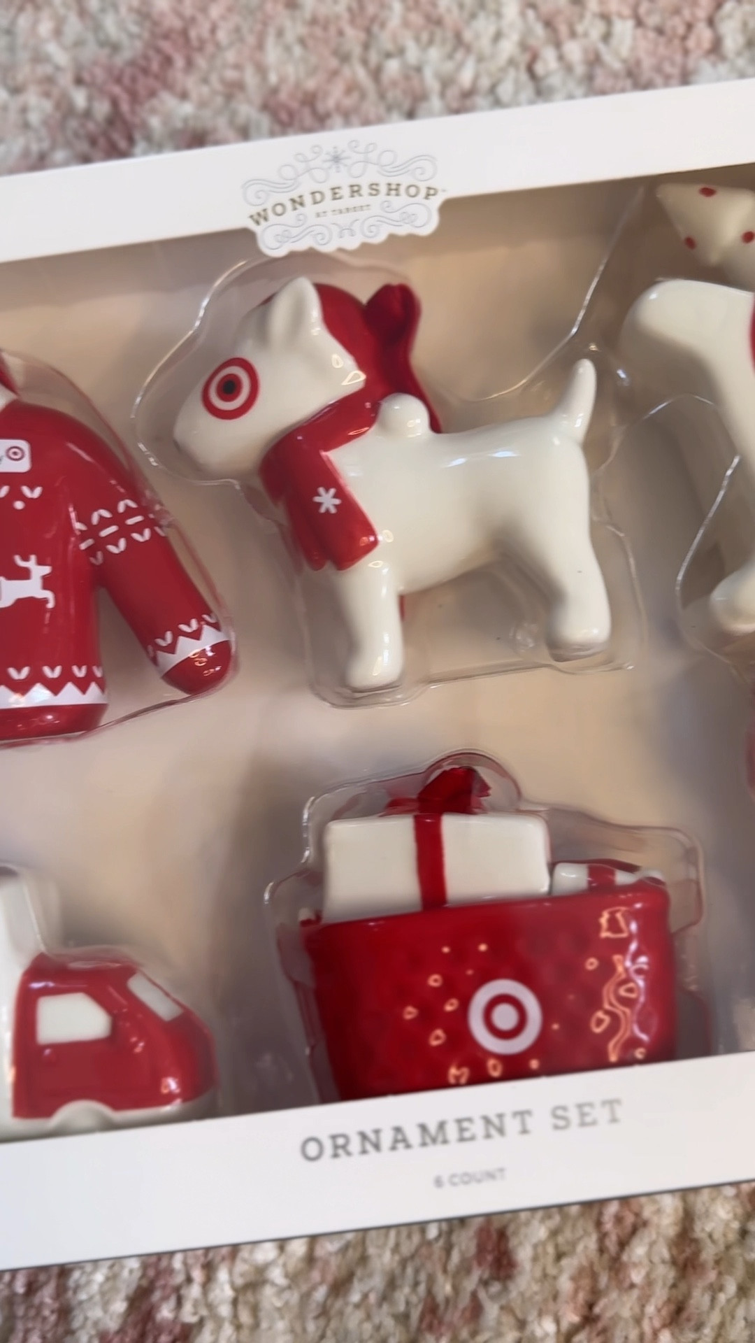 These Target ornaments are soooo cute and high quality. They’re ceramic and only $20 for 6! Would be so cute for the Target lover in your life 🎯🩷 

Christmas decor, Christmas tree, Christmas decorations, Christmas ornaments 

#LTKHoliday #LTKSeasonal #LTKGiftGuide