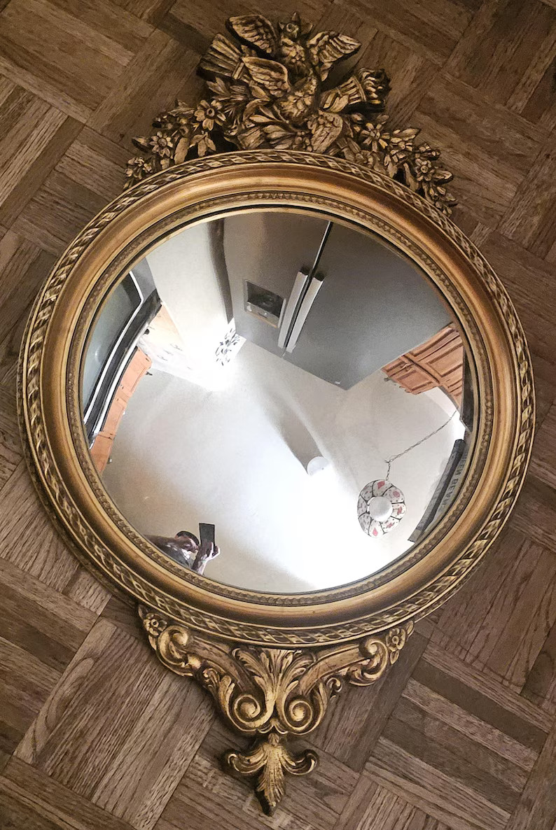 Vintage 1960s Syroco Mirrors, Federal Bald Eagle, Americana Frames, Ornate Trim, Wall Hanging, MC... | Etsy (US)