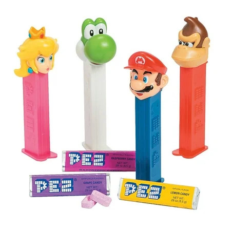Nintendo™ PEZ® Dispenser Blister Pack Edibles Party 12 Pieces | Walmart (US)