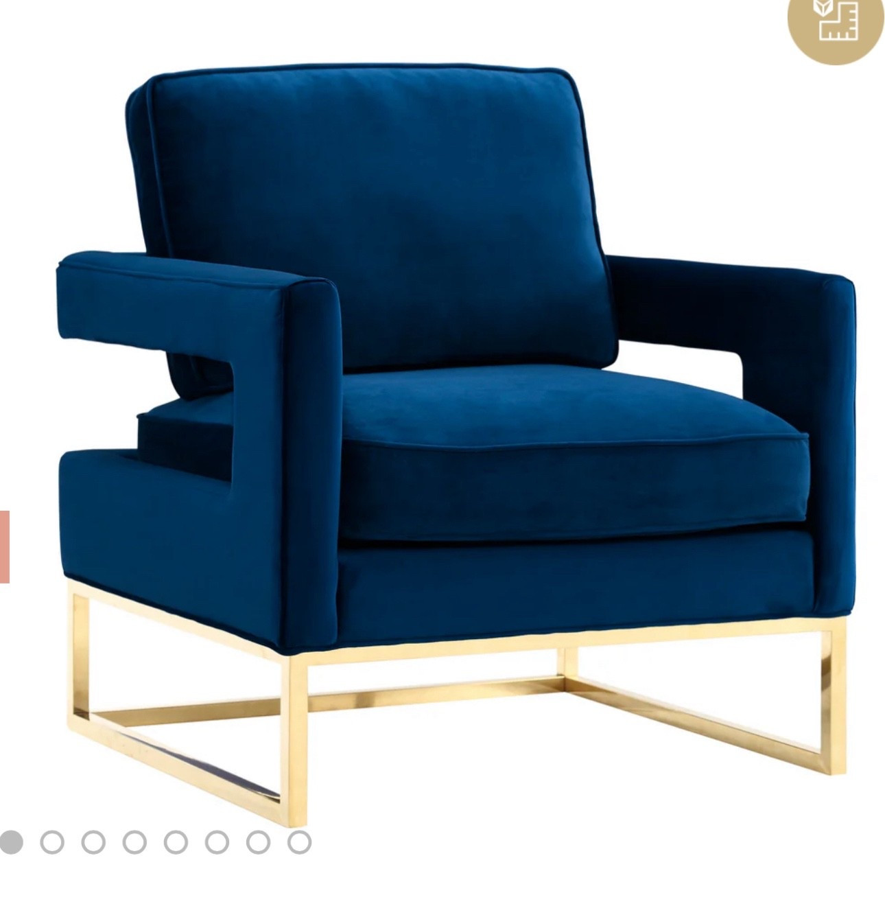 Avery velvet blue accent chair 

#LTKHome