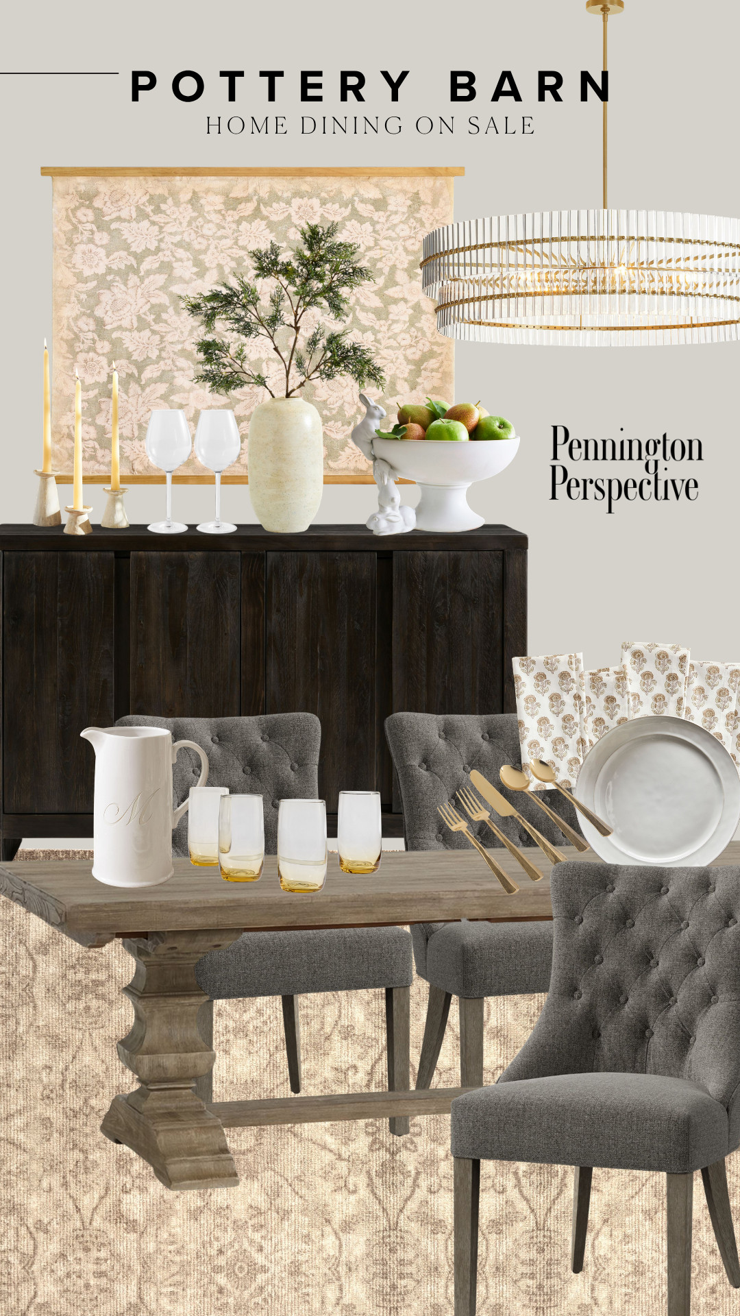 Elevate every meal with timeless style. 

#PotteryBarn #DiningRoomDecor #TableSetting #HomeDining #ElegantLiving #NeutralDecor #HostInStyle #HomeEssentials #ChicHome
 

 #LTKdayinmylife #LTKHome #LTKSaleAlert