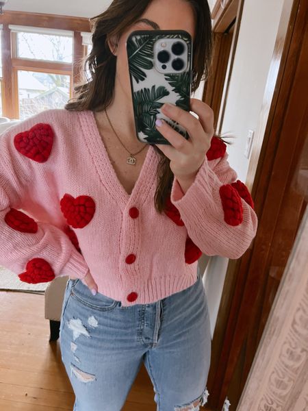 S T Y L E // The happiest little #ootd!

This cardigan is perfect for a more casual Valentine's Day and is under $100.  Only 2 left!

Heart sweater, heart cardigan, valentines day sweaters

#valentinesday #valentinesdaycardigan #valentinesdaysweater #valentinesdayoutfit #outfitinspo #wfhoutfit 

*

*

*

*

#size8 #ltkunder100 #vdayoutfit #heartsweater #boutiquestyle #boutiqueownerlife #styleover30 #midsizestyle

#LTKSeasonal #LTKMostLoved #LTKstyletip