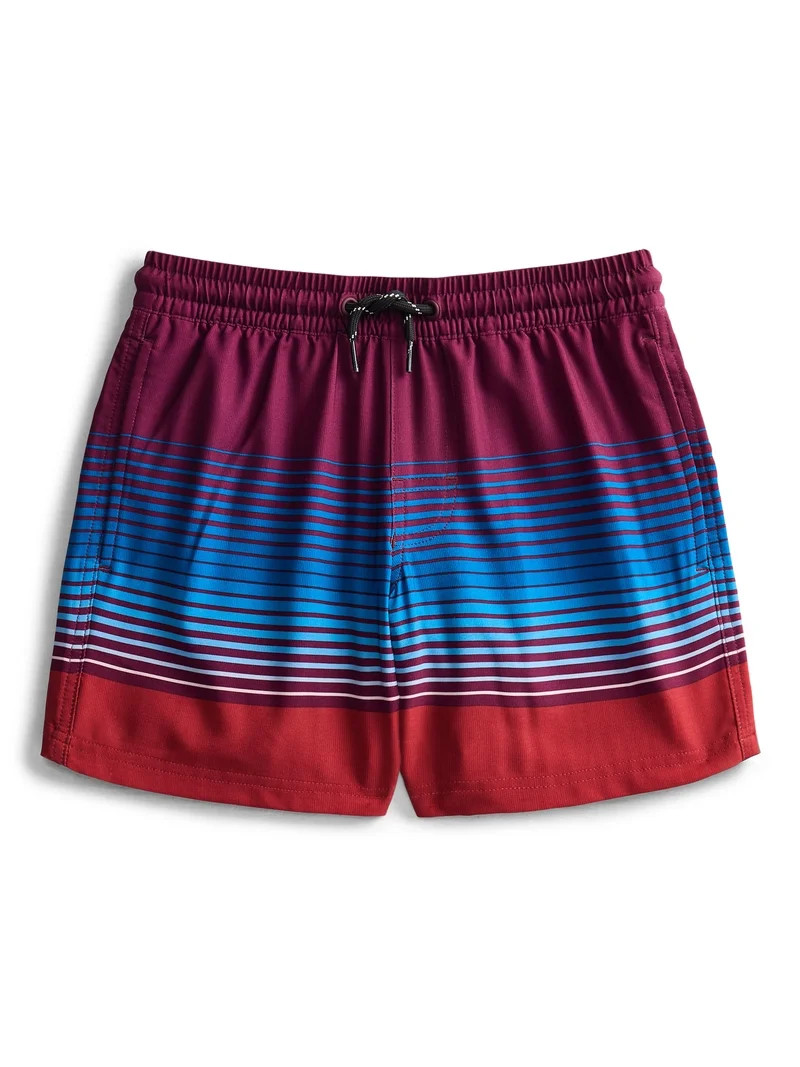 Weekend Academy Boys Printed Swim Trunks, Sizes 6-18 & Husky | Walmart (US)