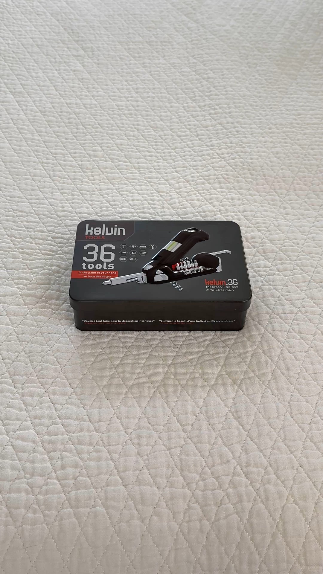 The perfect gift for the guy who’s impossible to shop for.
The Kelvin 36 packs 36 tools into one compact, rugged, palm-size design — screwdriver, bits, box cutter, magnets, level, tape measure, LED light, hammer, corkscrew, bottle opener, and more.

It handles hundreds of everyday jobs and comes in a metal gift box.
A must-add to your holiday gifting list!
Linked here 🤍

gift for him, husband gifts, stocking stuffer ideas, tools he’ll use, men’s gift ideas, handyman gifts, compact tool kit

#LTKGiftGuide #LTKHoliday #LTKHome