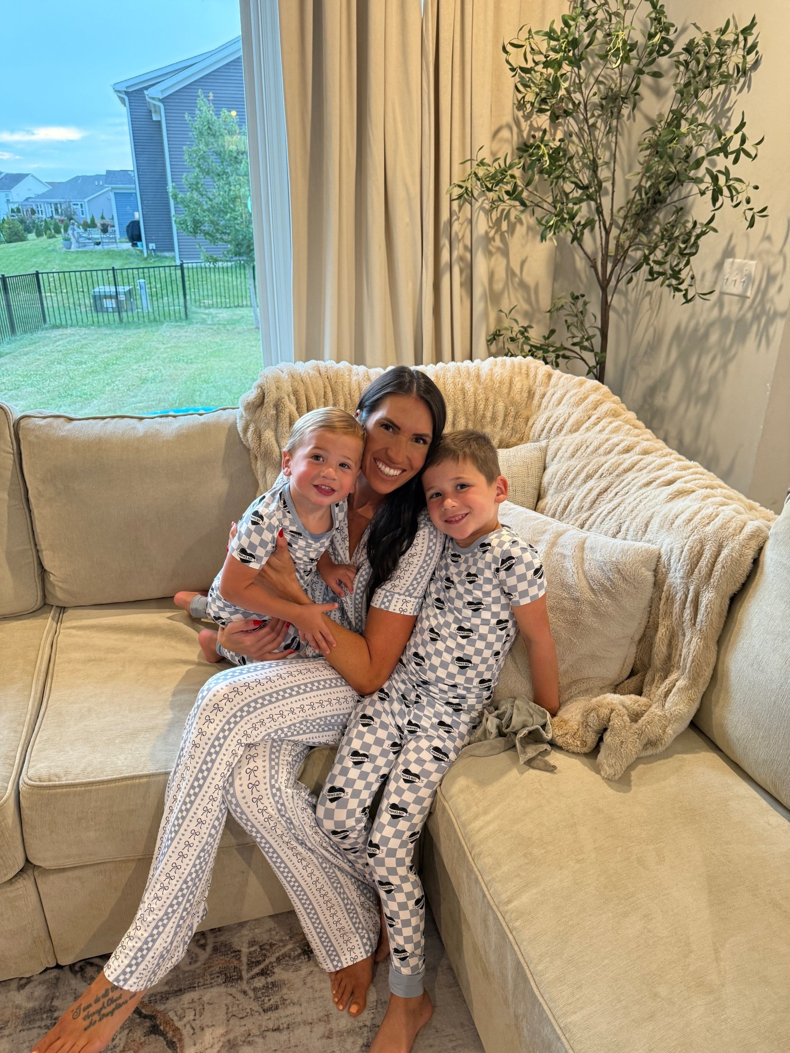 Matching pajamas 
Boy mom 


#LTKmomlife