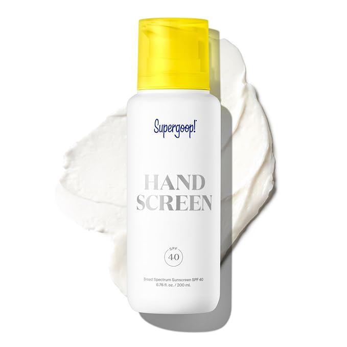 Supergoop! Handscreen SPF 40, 6.76 fl oz - Preventative, SPF Hand Cream For Dry Cracked Hands - F... | Amazon (US)