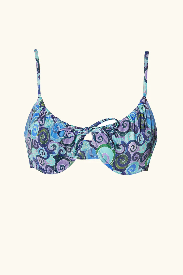 The Emily Top - Psychedelic | Follow Suit Swimwear
