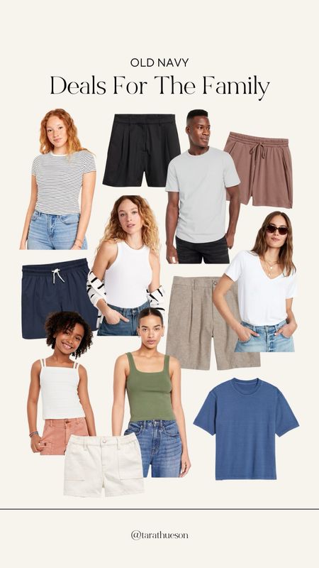50% off summer staples @oldnavy linked a bunch of cute finds for the family! 

#LTKFamily #LTKSaleAlert
