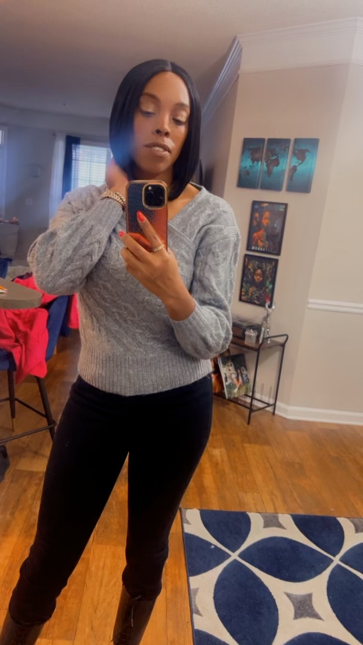 Cozy sophistication in shades of gray: Embrace the asymmetrical allure of this cable-knit sweater from Express. #ExpressStyle #WinterChic

#LTKsalealert #LTKover40 #LTKSeasonal